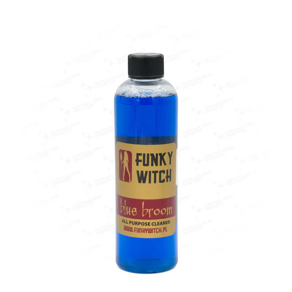 ⁨Funky Witch Blue Broom All Purpose Cleaner 500ml - uniwersalny środek czyszczący⁩ w sklepie Wasserman.eu