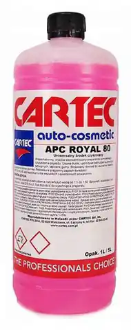 ⁨Cartec APC Royal 80 1L - uniwersalny środek czyszczący⁩ w sklepie Wasserman.eu