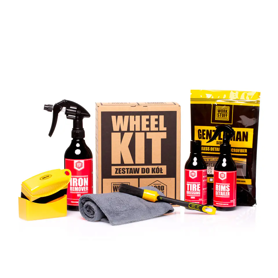 Good Stuff Wheel Kit - zestaw kosmetyków i akcesoriów do pielęgnacji kół w sklepie Wasserman.eu