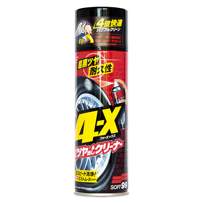 ⁨Soft99 4-X Tire Cleaner-dressing 470ml⁩ at Wasserman.eu