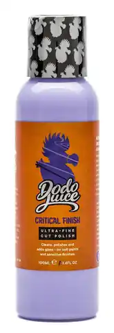 ⁨Dodo Juice Critical Finish 100ml - pasta do polerowania, usuwa drobne defekty oraz lekkie zarysowania⁩ w sklepie Wasserman.eu