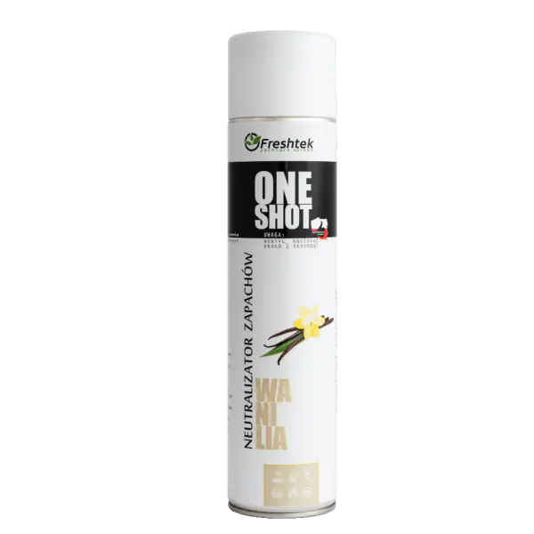 ⁨Freshtek One Shot Wanilia 600ml - neutralizator zapachów⁩ w sklepie Wasserman.eu