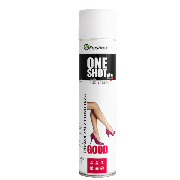 ⁨Freshtek One Shot Good 600ml - odświeżacz powietrza⁩ w sklepie Wasserman.eu