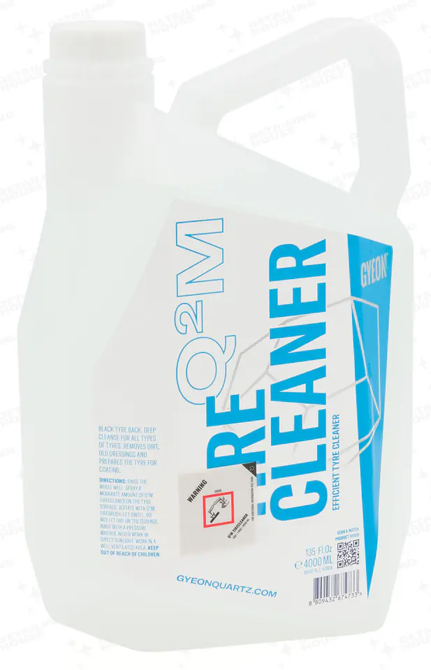 ⁨Gyeon Q2M TireCleaner 4L - produkt do czyszczenia opon oraz gumy⁩ w sklepie Wasserman.eu