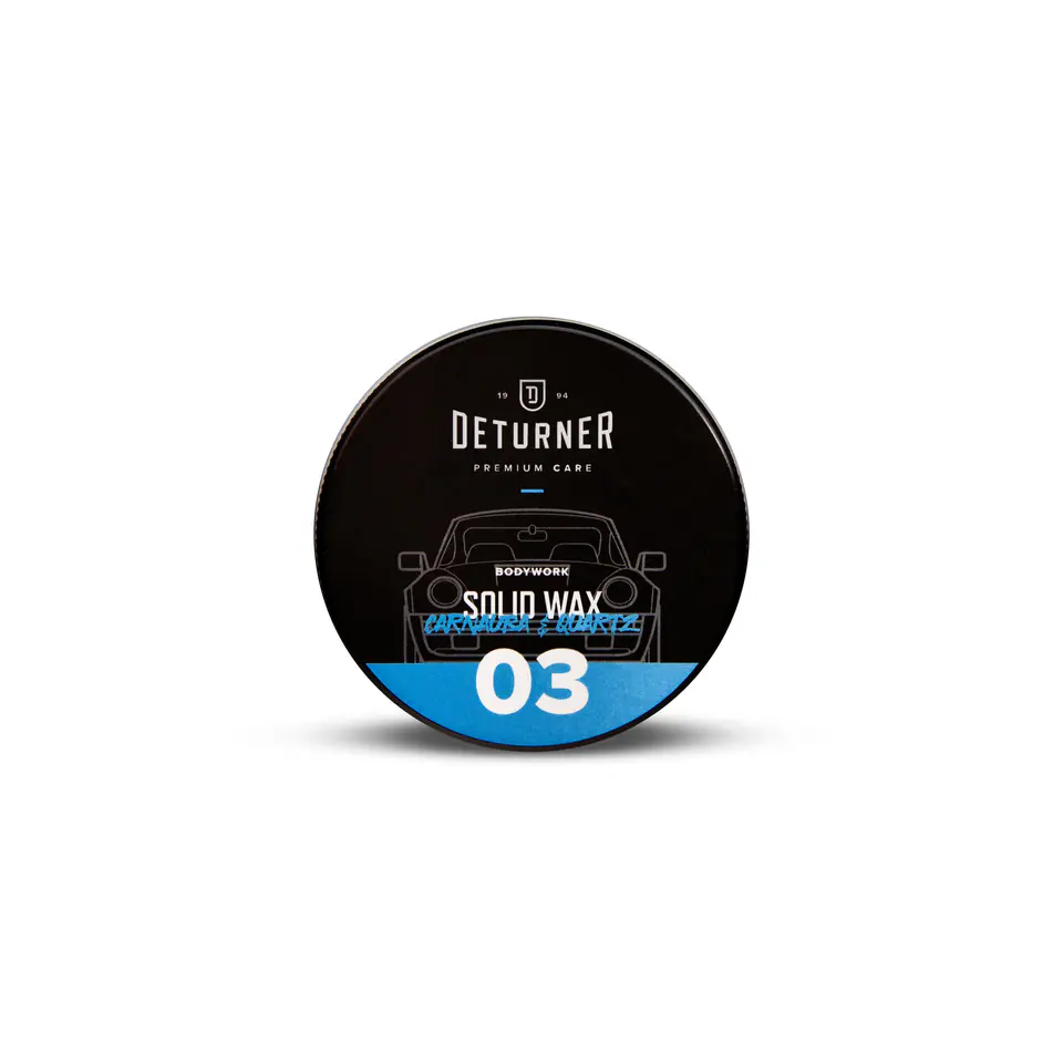 ⁨Deturner Solid Wax 50g + aplikator - hybrydowy wosk na bazie Carnauby i kwarcu SiO2⁩ w sklepie Wasserman.eu