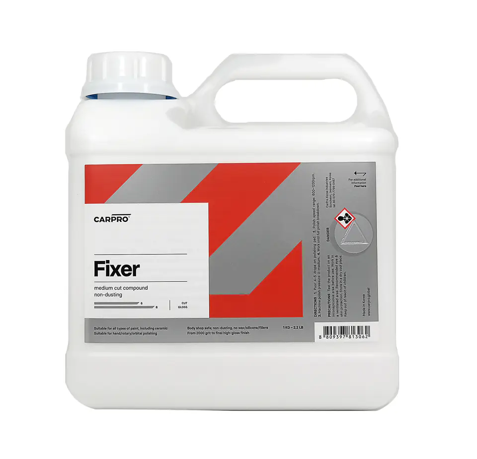 ⁨CarPro Fixer 1step Nano Polish - 1 etapowa pasta polerska 4L⁩ w sklepie Wasserman.eu