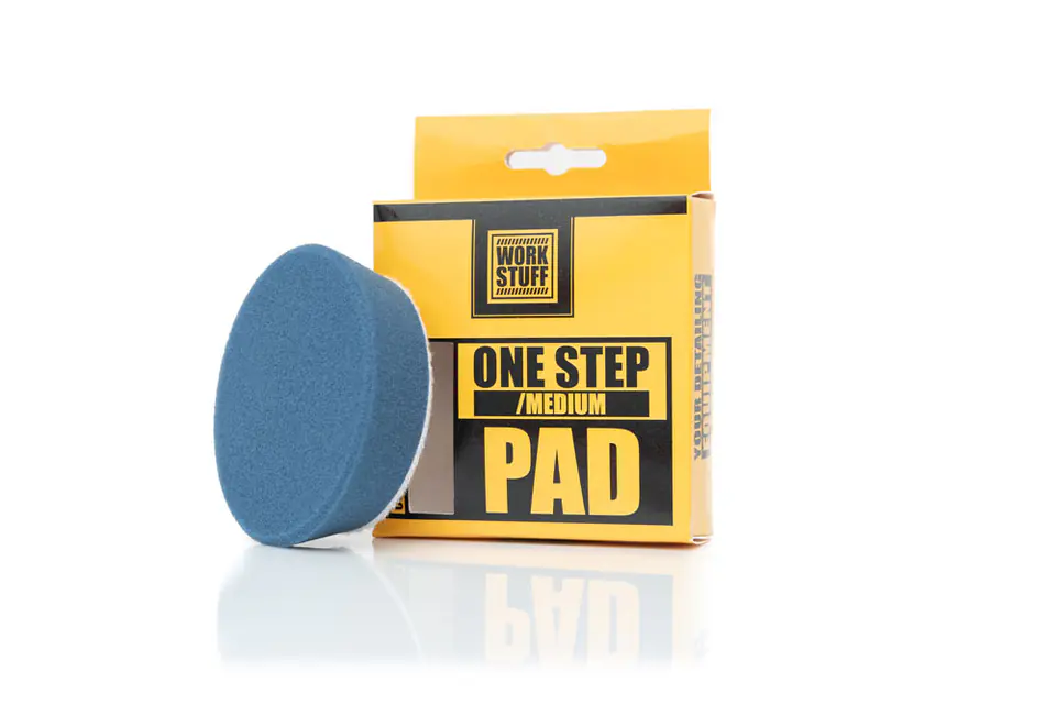 ⁨Work Stuff One Step Pad 90mm - pad polerski do jednoetapowej korekty lakieru⁩ w sklepie Wasserman.eu