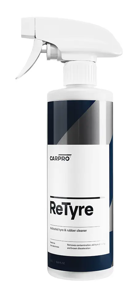 ⁨CarPro ReTyre 500ml - produkt do czyszczenia opon i gumy⁩ w sklepie Wasserman.eu