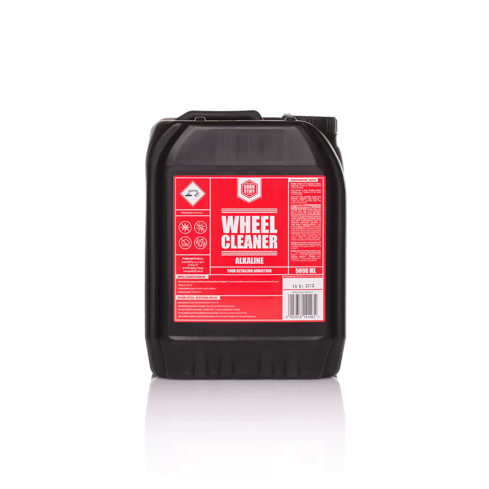 ⁨Good Stuff Wheel Cleaner Alkaline 5L - zasadowy środek do mycia felg⁩ w sklepie Wasserman.eu