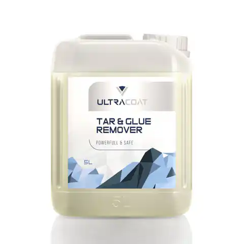 ⁨Ultracoat Tar and Glue Remover - produkt do usuwania smoły i kleju z lakieru 5L⁩ w sklepie Wasserman.eu