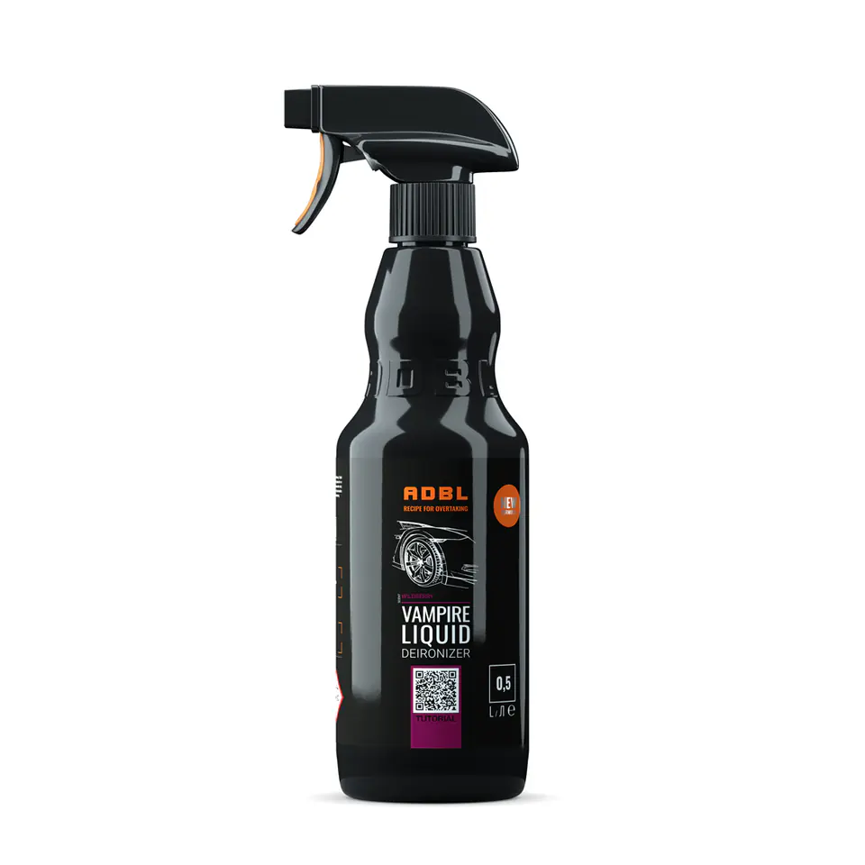 ⁨ADBL Vampire Liquid 500ml New Formula - deironizer do czyszczenia felg i lakieru⁩ w sklepie Wasserman.eu