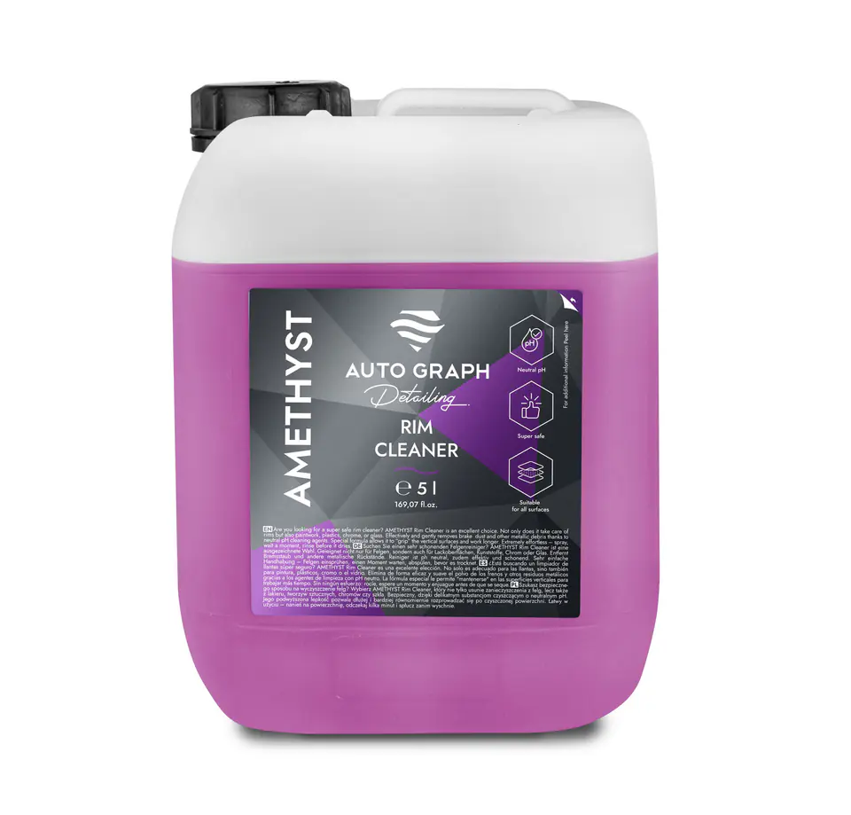 ⁨Auto Graph Amethyst 5L - deironizer, krwawa felga⁩ w sklepie Wasserman.eu