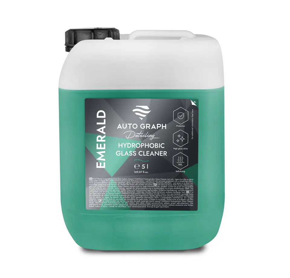 ⁨Auto Graph Emerald 5L - płyn do mycia szyb⁩ w sklepie Wasserman.eu