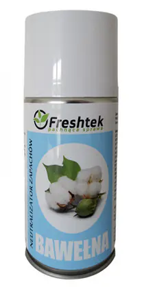 ⁨Freshtek One Shot Bawełna 250ml - wkład do dozownika, neutralizator zapachów⁩ w sklepie Wasserman.eu