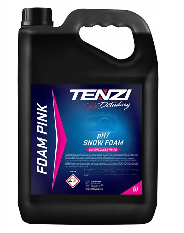 ⁨Tenzi ProDetailing Foam Pink 5L - piana aktywna⁩ w sklepie Wasserman.eu