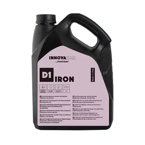 ⁨Innovacar D1 Iron 4,54L - produkt do usuwania zanieczyszczeń metalicznych⁩ w sklepie Wasserman.eu