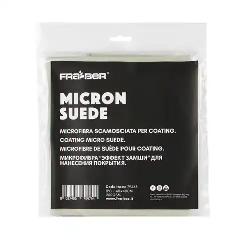 ⁨Innovacar Micron Suede 40x40 200gsm Grey - mikrofibra do powłok ochronnych⁩ w sklepie Wasserman.eu