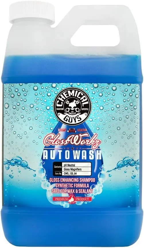 ⁨Chemical Guys Glossworkz Autowash Shampoo 3.8L - szampon neutralne ph⁩ w sklepie Wasserman.eu