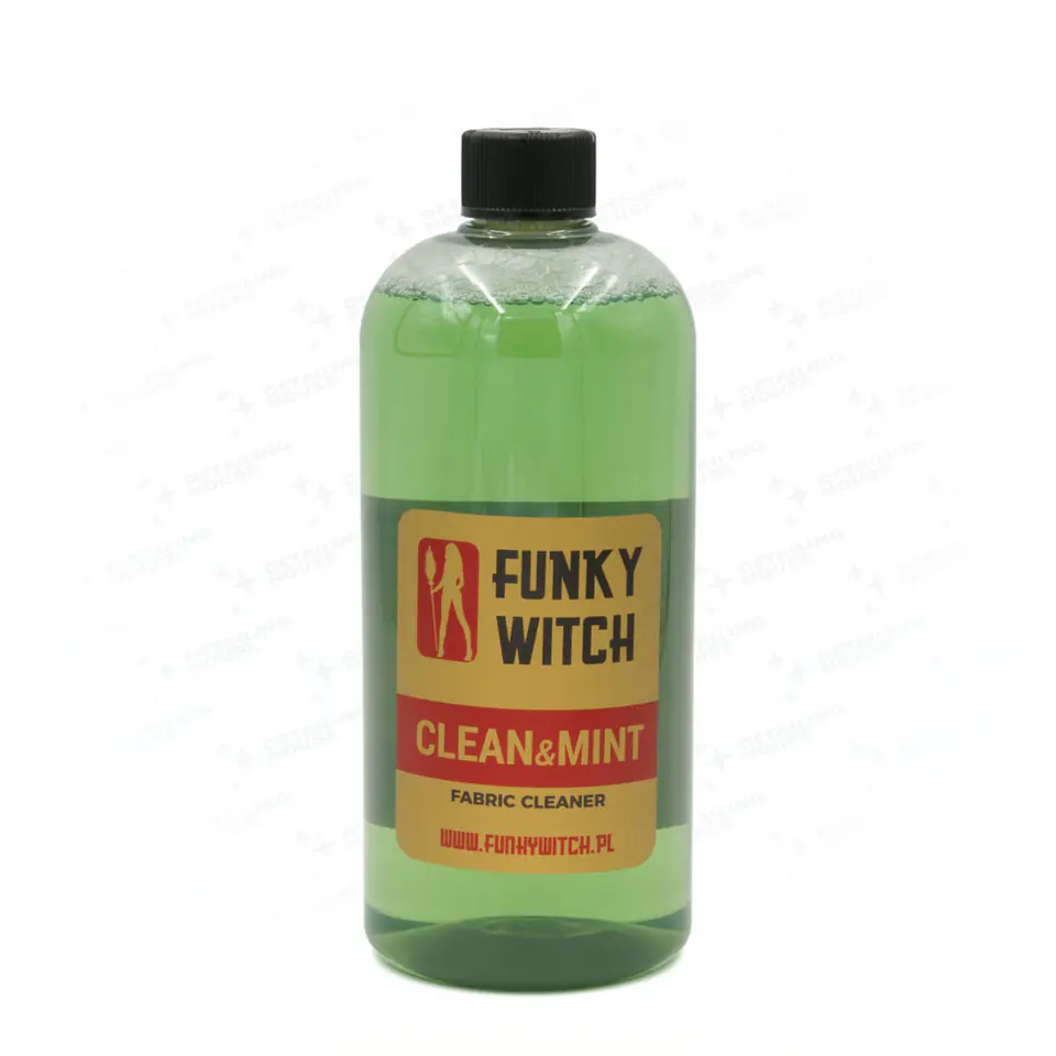 ⁨Funky Witch Clean Mint Fabric Cleaner 1L - produkt do czyszczenia tapicerki⁩ w sklepie Wasserman.eu