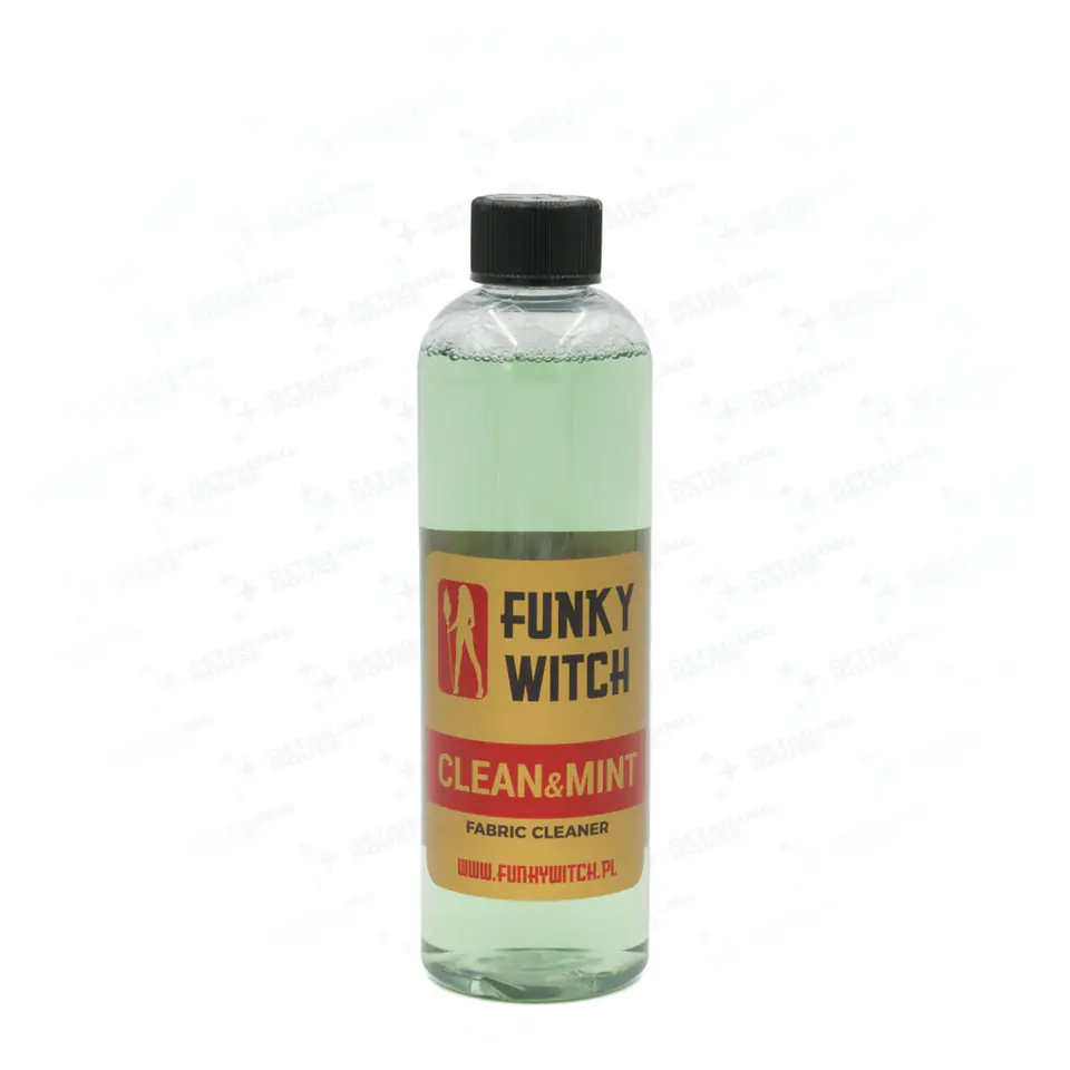 ⁨Funky Witch Clean Mint Fabric Cleaner 500ml - produkt do czyszczenia tapicerki⁩ w sklepie Wasserman.eu