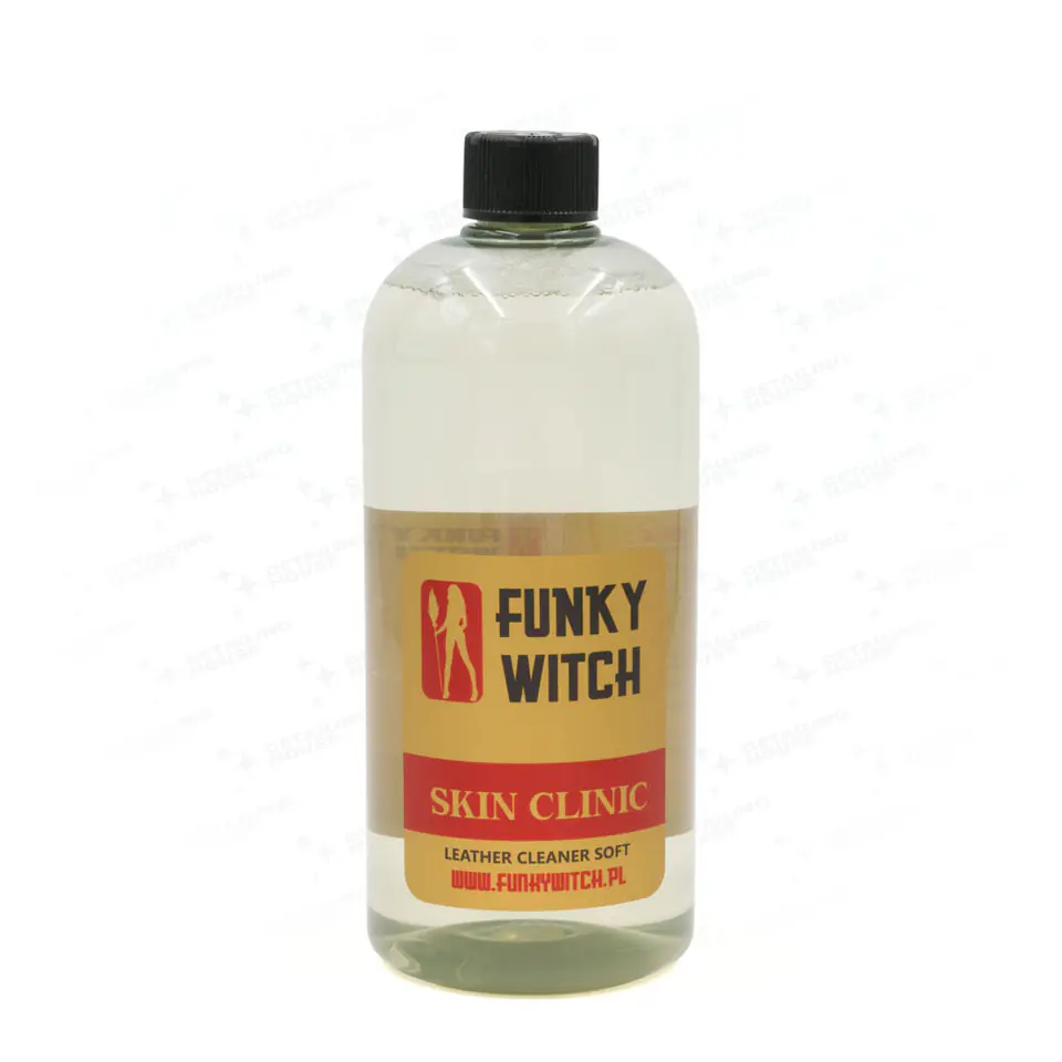 ⁨Funky Witch Skin Clinic Leather Cleaner Soft 1L - środek do czyszczenia skór⁩ w sklepie Wasserman.eu