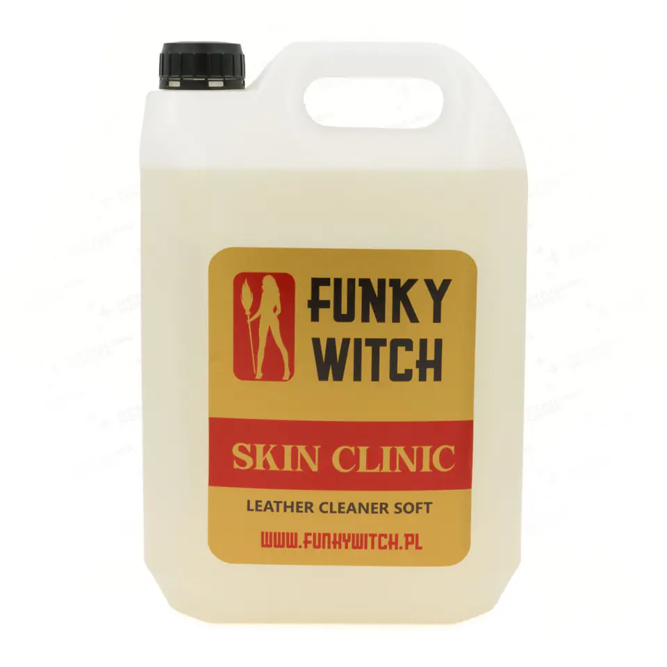 ⁨Funky Witch Skin Clinic Leather Cleaner Soft 5L - środek do czyszczenia skór⁩ w sklepie Wasserman.eu