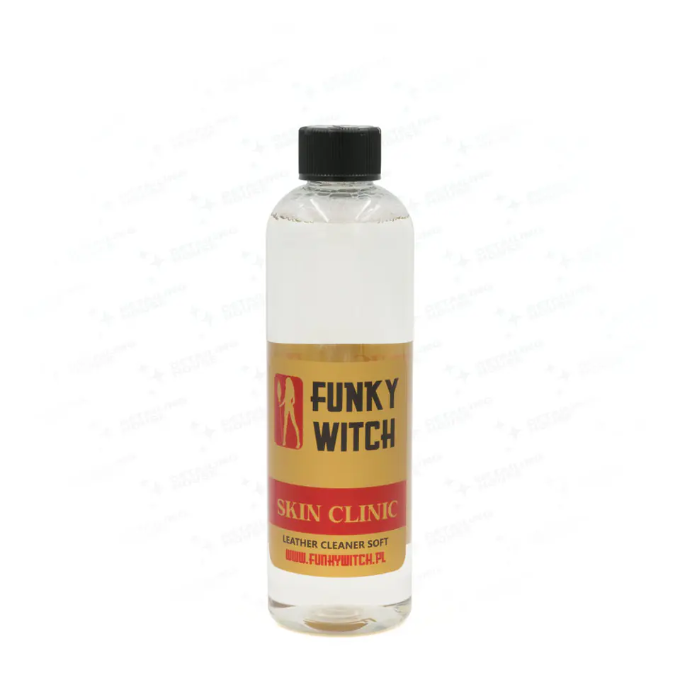 ⁨Funky Witch Skin Clinic Leather Cleaner Soft 500ml - produkt do czyszczenia skór⁩ w sklepie Wasserman.eu