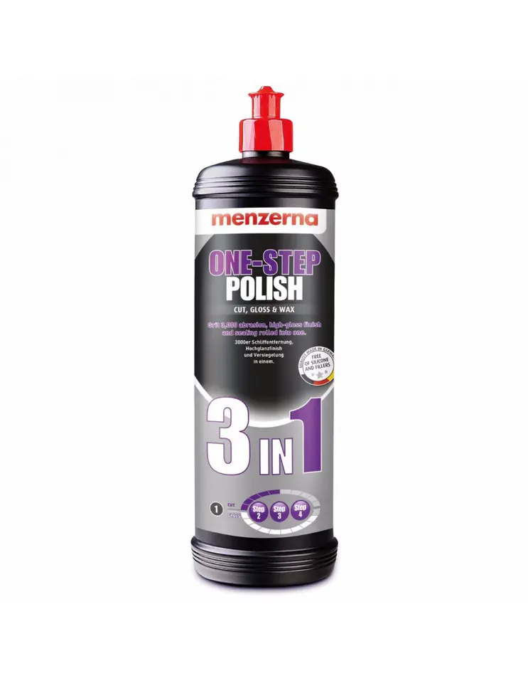 ⁨Menzerna 3in1 One Step Polish 1L - pasta polerska 3w1⁩ w sklepie Wasserman.eu