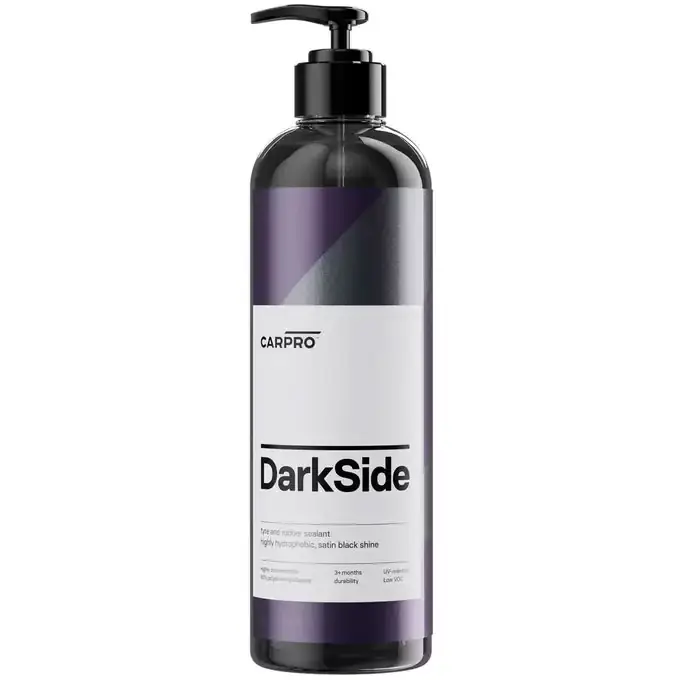 ⁨CarPro DarkSide 500ml - satynowy dressing do opon i gumy⁩ w sklepie Wasserman.eu