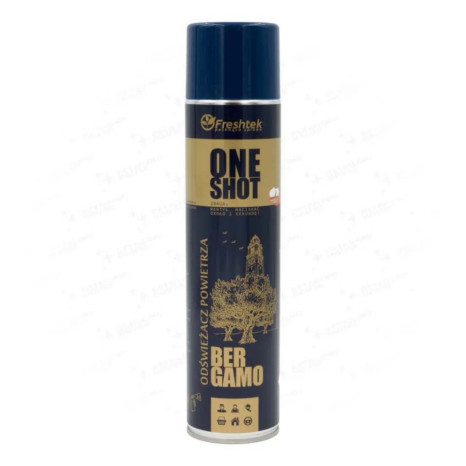 ⁨Freshtek One Shot Bergamo 600ml - odświeżacz powietrza⁩ w sklepie Wasserman.eu