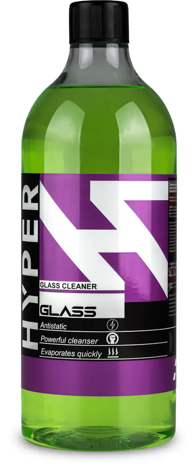 ⁨Hyper Glass Cleaner 1L - płyn do mycia szyb samochodowych⁩ w sklepie Wasserman.eu