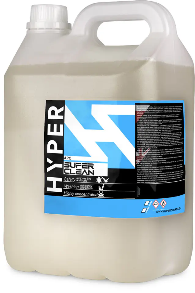 ⁨Hyper Super Clean APC 5L - uniwersalny środek do czyszczenia⁩ w sklepie Wasserman.eu