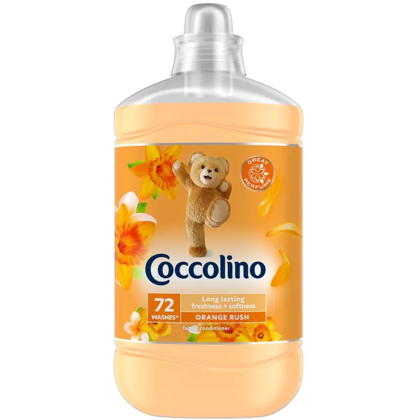 ⁨Coccolino Orange Burst fabric softener⁩ at Wasserman.eu