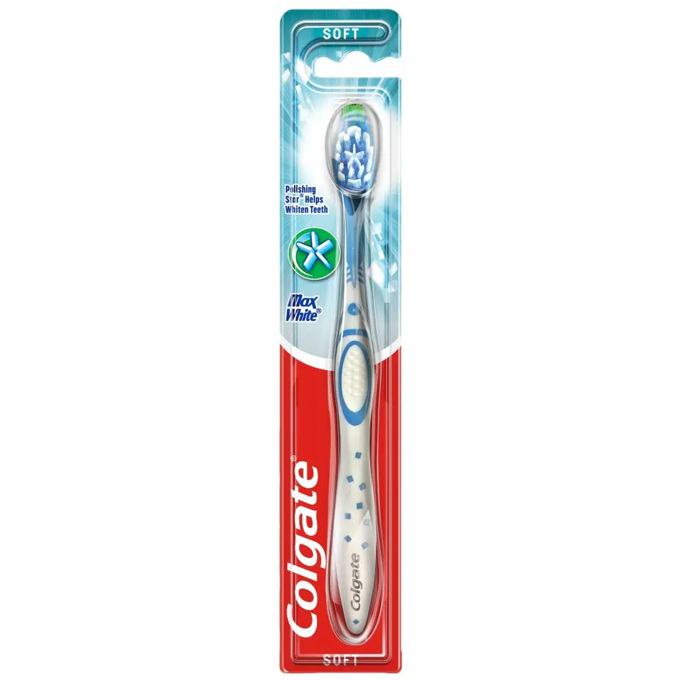 ⁨Colgate Szczoteczka do zębów Max White - soft 1szt⁩ w sklepie Wasserman.eu