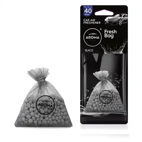 ⁨Odświeżacz powietrza aroma fresh bag black - new - ceramic⁩ w sklepie Wasserman.eu