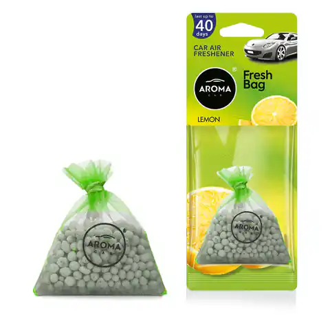 ⁨Odświeżacz powietrza aroma fresh bag lemon - new - ceramic⁩ w sklepie Wasserman.eu