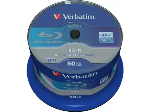 ⁨BD-R 6x 25GB 50P CB DataLife 43838⁩ w sklepie Wasserman.eu