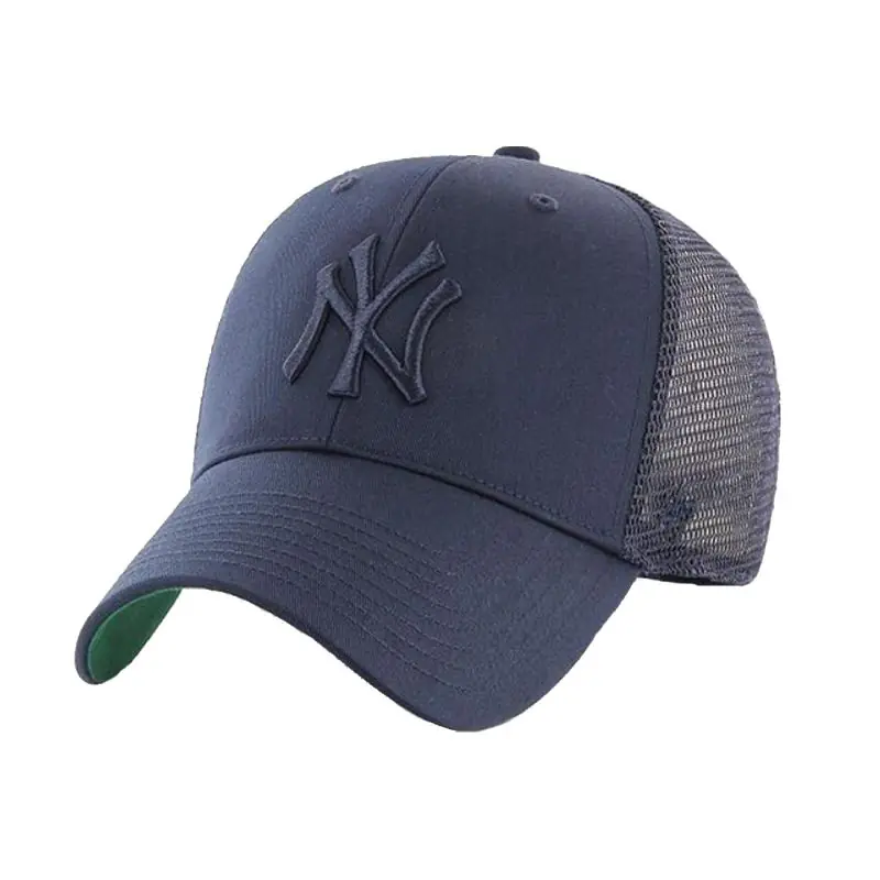 ⁨Czapka z daszkiem 47 Brand MLB New York Yankees Branson Cap B-BRANS17CTP (kolor Niebieski, rozmiar One size)⁩ w sklepie Wasserman.eu