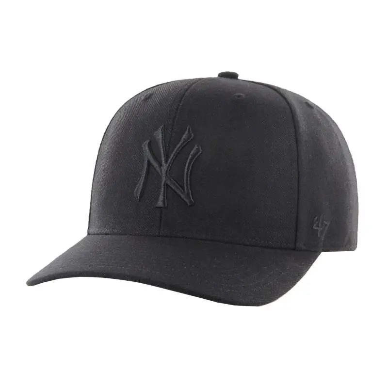 ⁨Czapka z daszkiem 47 Brand New York Yankees Cold Zone '47 (kolor Czarny, rozmiar One size)⁩ w sklepie Wasserman.eu