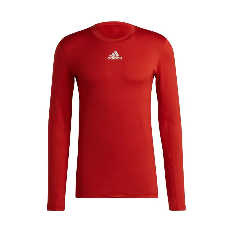 ⁨Koszulka adidas TechFit Warm M (kolor Czerwony, rozmiar M)⁩ w sklepie Wasserman.eu