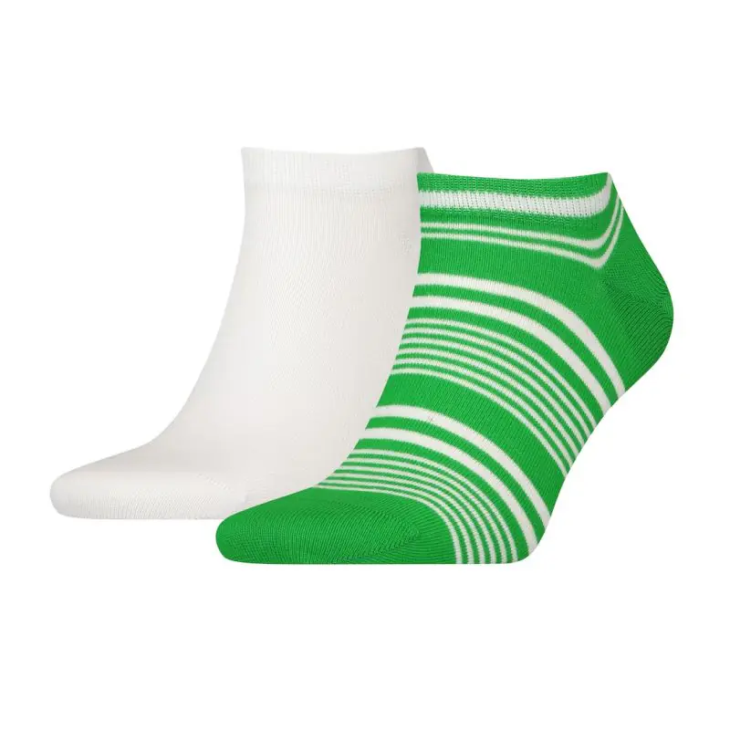 ⁨Skarpety Tommy Hilfiger Men Snekaer 2P Irregular (kolor Biały. Zielony, rozmiar 39-42)⁩ w sklepie Wasserman.eu