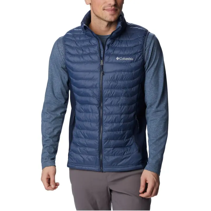 ⁨Kamizelka Columbia Powder Pass Vest M (kolor Niebieski, rozmiar M)⁩ w sklepie Wasserman.eu