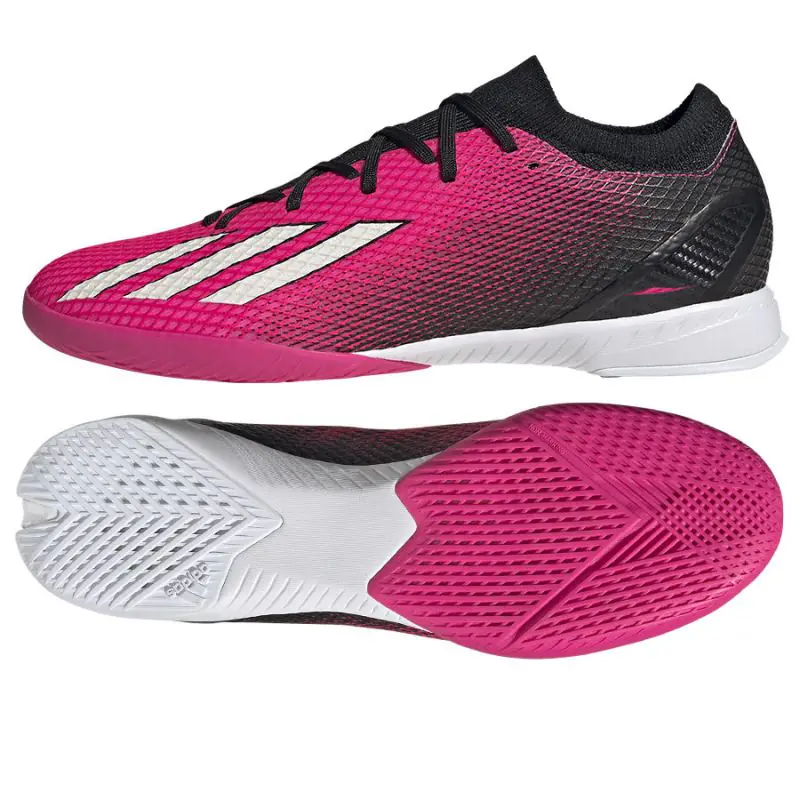 ⁨Buty adidas X Speedportal.3 IN M (kolor Czarny. Różowy, rozmiar 42)⁩ w sklepie Wasserman.eu