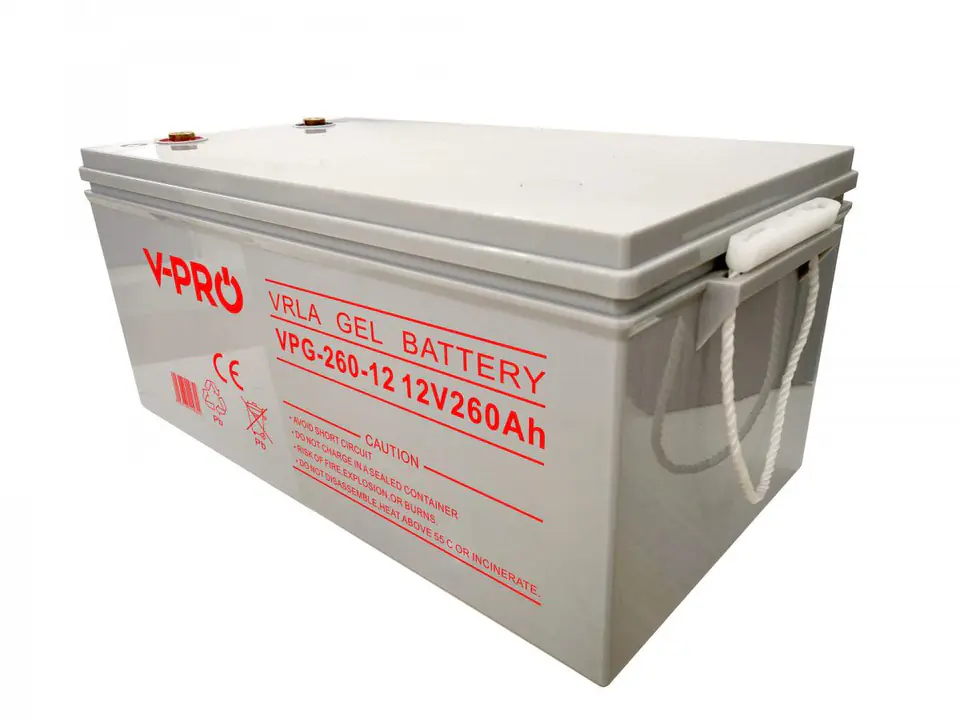 ⁨Battery Volt Polska Gel VPRO 12V 260Ah⁩ at Wasserman.eu