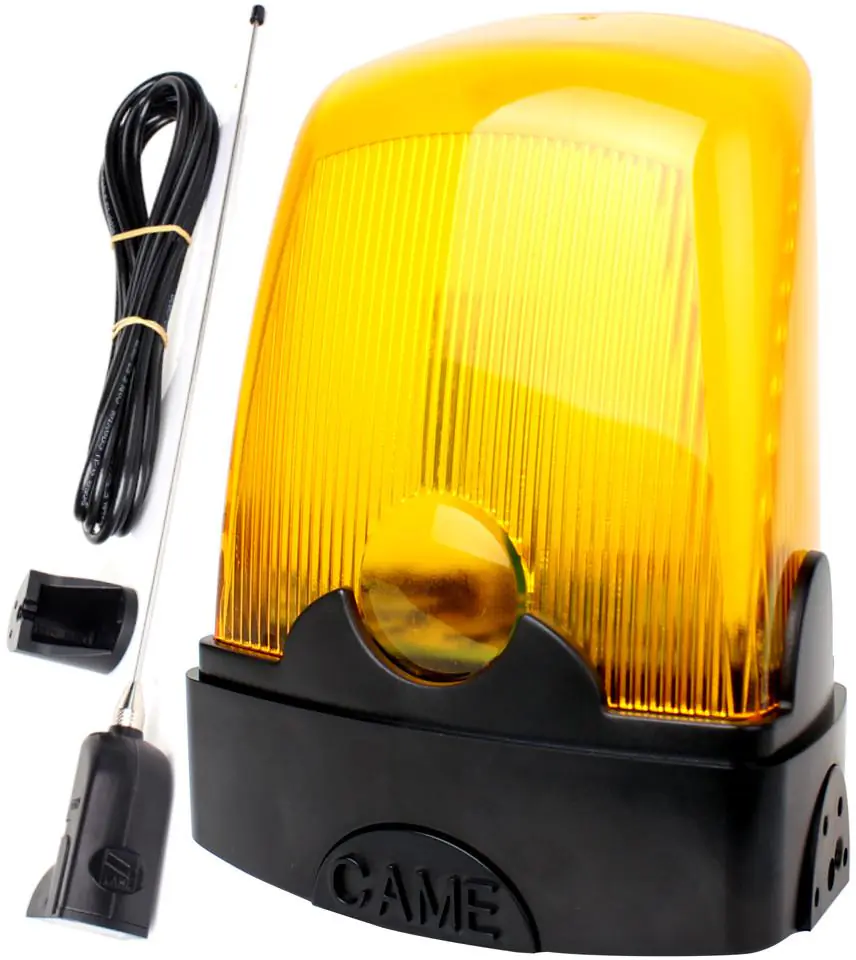 ⁨Lampa CAME KIARO KLED 230V (PROMO KIT) z przewodem i anteną⁩ w sklepie Wasserman.eu