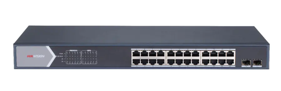 ⁨Hikvision DS-3E1526P-SI 24 Port Gigabit Smart POE Switch⁩ at Wasserman.eu