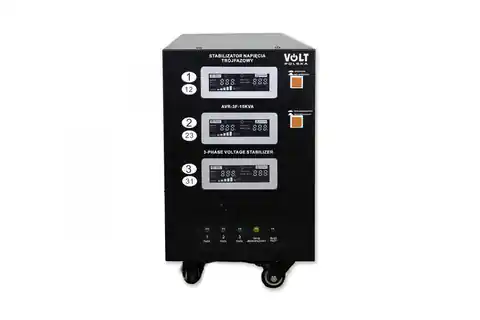 ⁨Three-phase voltage stabilizer Volt Polska AVR PRO 15000 3% SERVO 3-F⁩ at Wasserman.eu