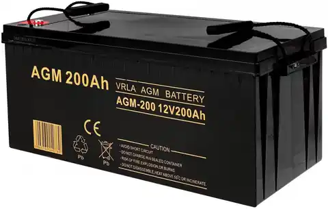 ⁨Akumulator Volt Polska AGM 12V 200Ah⁩ w sklepie Wasserman.eu
