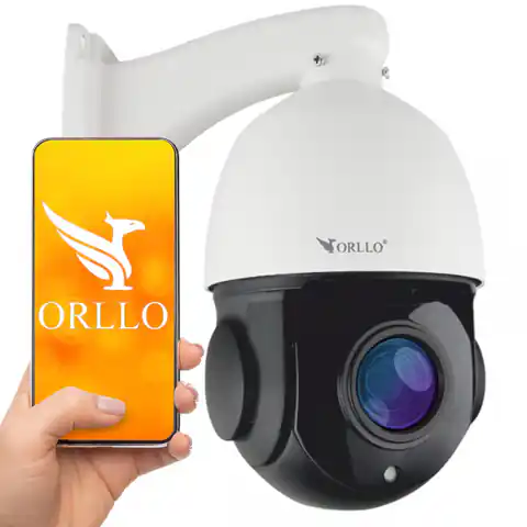 ⁨Kamera Zewnętrzna CCTV POE 5Mpx Obrotowa ZOOM ORLLO R2 Pro⁩ w sklepie Wasserman.eu