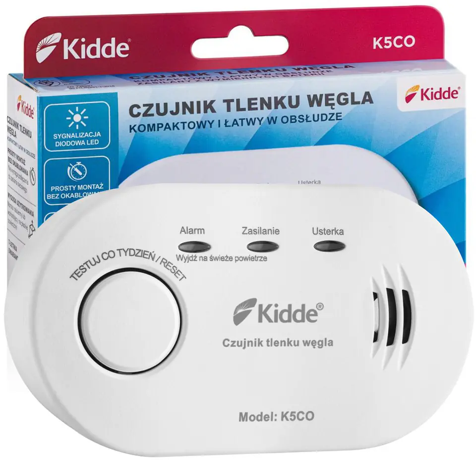 ⁨Kidde K5CO carbon monoxide detector⁩ at Wasserman.eu